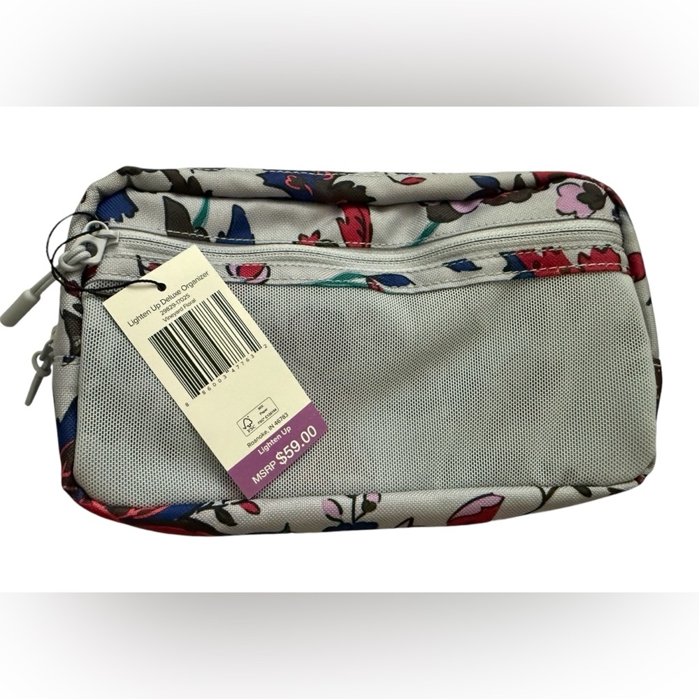 Vera Bradley Lighten Up Deluxe Organizer in Vineyard Floral